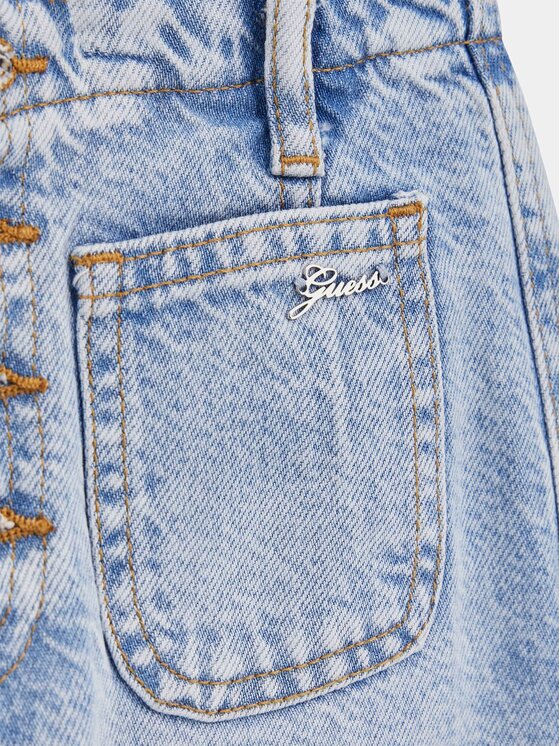 Guess Kids Guess Kids Spodnie materiałowe 174023 Niebieski Regular Fit