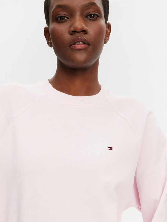Tommy Hilfiger Tommy Hilfiger Μπλούζα UW0UW05771 Ροζ Regular Fit
