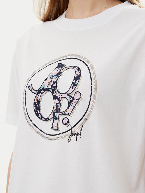 JOOP! JOOP! T-Shirt 58 252JE58Tashi 30046236 Écru Regular Fit
