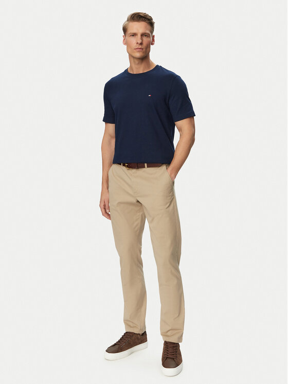 Tommy Hilfiger Tommy Hilfiger Tricou Ess Seasonal MW0MW39995 Bleumarin Regular Fit