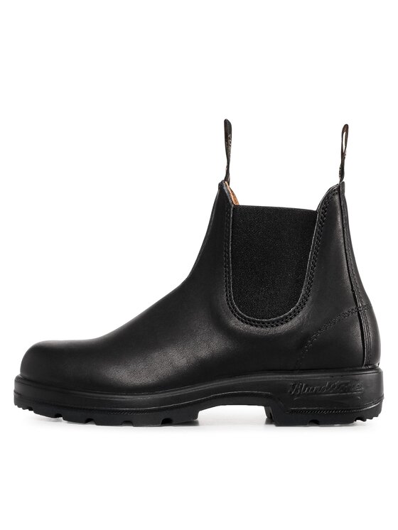 Pebbled black shop blundstones