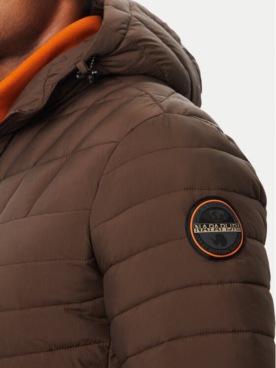 Napapijri Napapijri Kurtka zimowa A-Lapaz H NP0A4I26 Brązowy Regular Fit