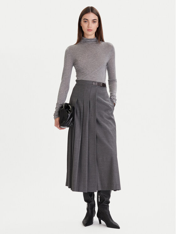 Calvin Klein Calvin Klein Светр LV044D239G Сірий Slim Fit