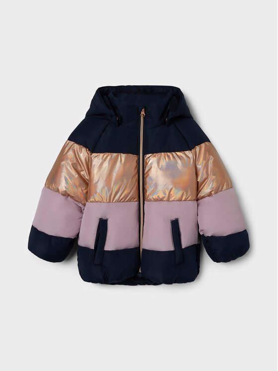 NAME IT Geacă din puf 13218549 Colorat Regular Fit