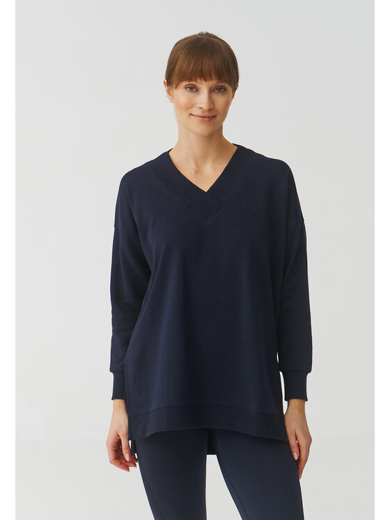 TATUUM TATUUM Bluza FILIPPA Granatowy Oversize