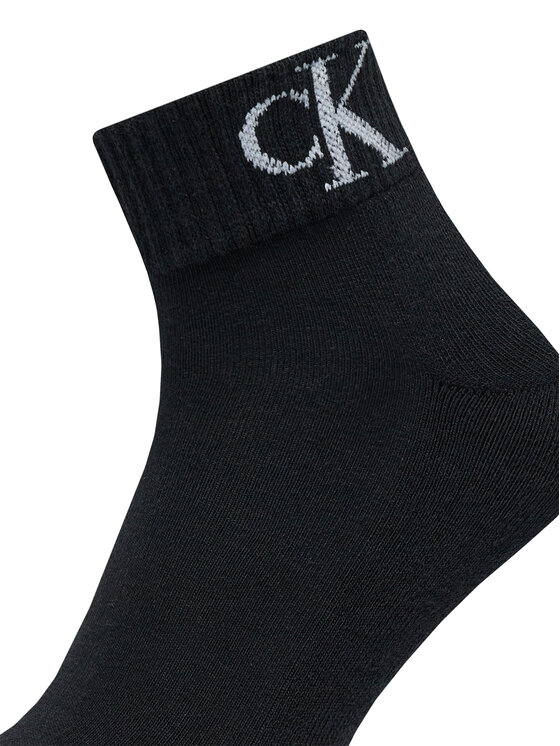 Calvin Klein Jeans Calvin Klein Jeans Набір 2 пар низьких чоловічих шкарпеток 701228805 Чорний