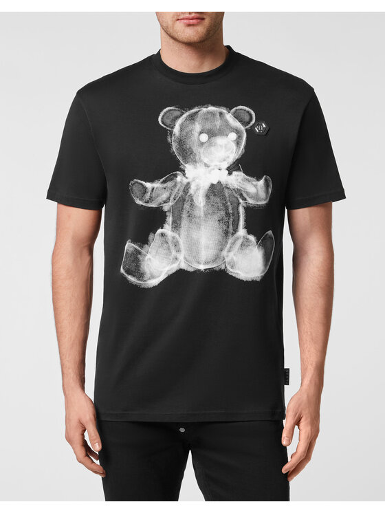 PHILIPP PLEIN PHILIPP PLEIN Tričko 367 Čierna Regular Fit