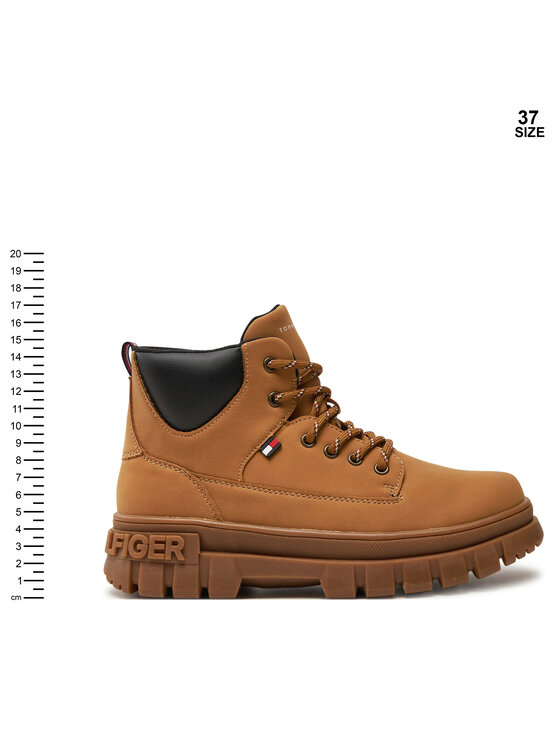 Tommy Hilfiger Tommy Hilfiger Planinarske cipele T3X5-33706-1269206 S Smeđa