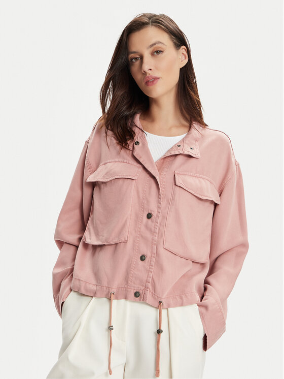 ONLY ONLY Demisezoninė striukė Kenya 15308202 Rožinė Regular Fit