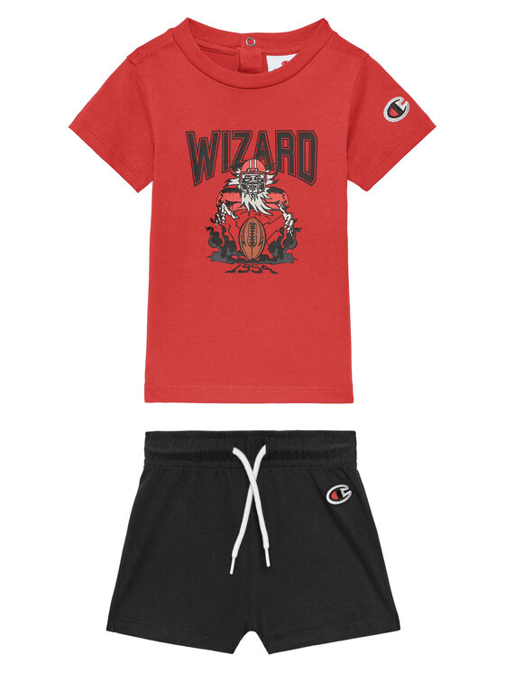 Champion Súprava Tričko a šortky 307013 Farebná Regular Fit