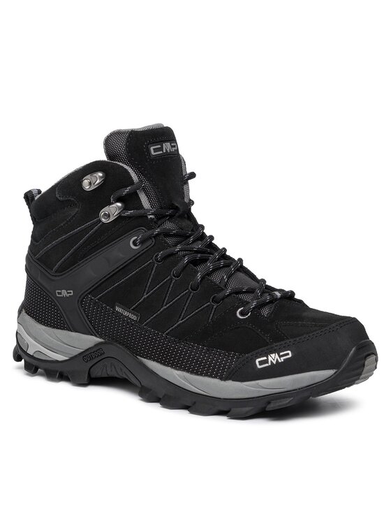 CMP CMP Pārgājienu apavi Rigel Mid Trekking Shoes Wp 3Q12947 Melns