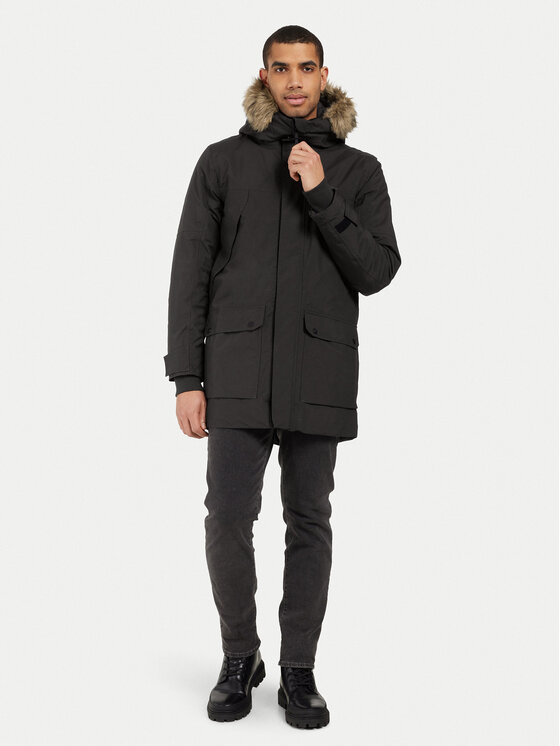Didriksons Didriksons Зимова куртка Rick 505475 Чорний Regular Fit