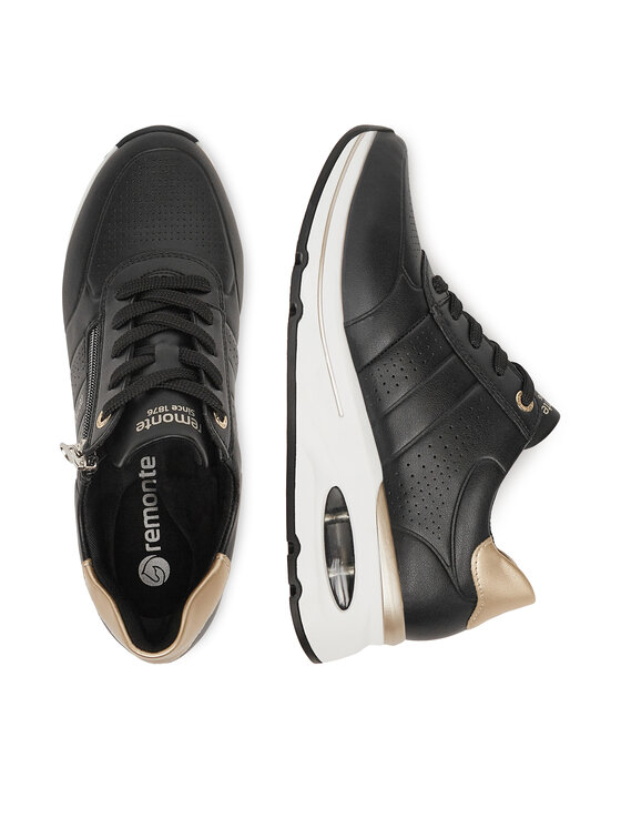 Remonte Remonte Sneakersy D2H01-03 Čierna