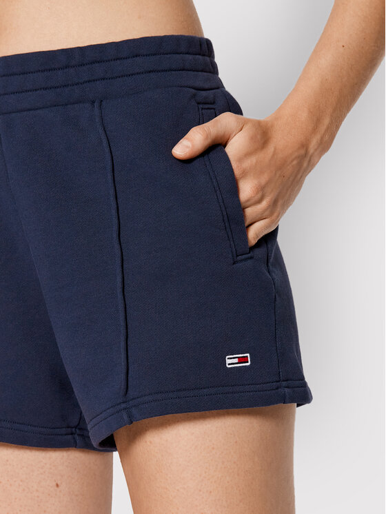 Tommy Jeans Tommy Jeans Szorty sportowe Essential DW0DW12626 Granatowy Regular Fit