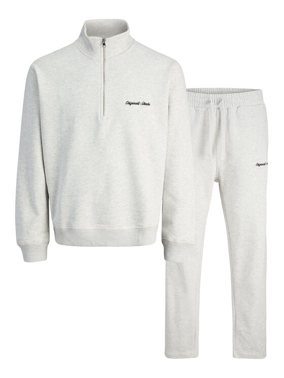 Jack & Jones Jack & Jones Tepláková souprava Norrebro 12291538 Šedá Relaxed Fit