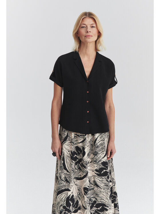 TATUUM TATUUM Koszula SEONI Czarny Classic Fit