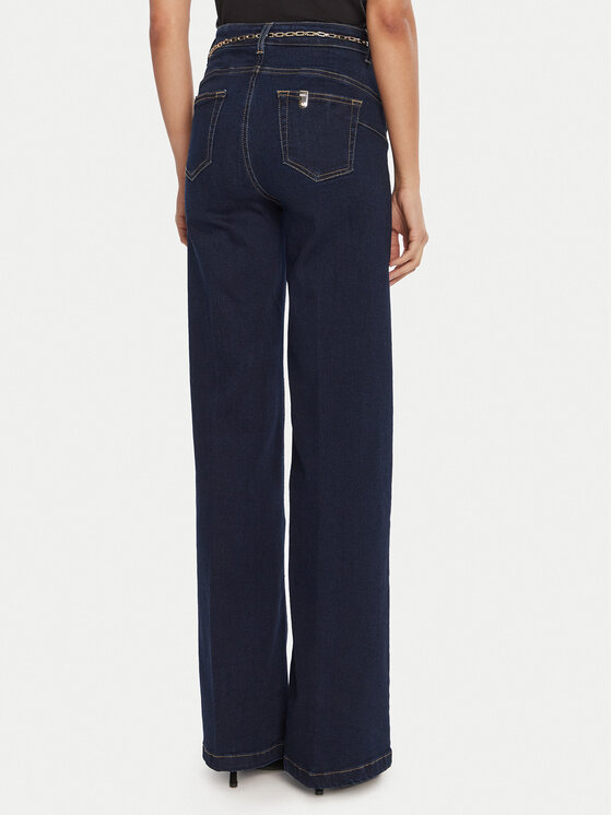 Liu Jo Liu Jo Traperice UF5097 DS018 Tamnoplava Flare Fit