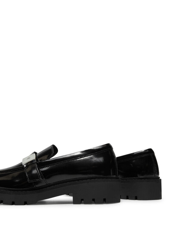 Calvin Klein Jeans Calvin Klein Jeans Loafers Flatform Shoe Driver Hdw YW0YW01657 Μαύρο