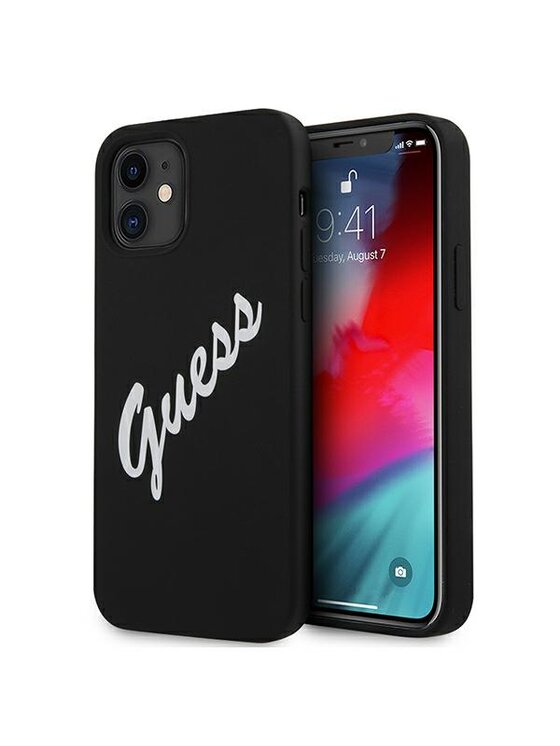 Guess Guess Etui na telefon iPhone 12 Mini Czarny