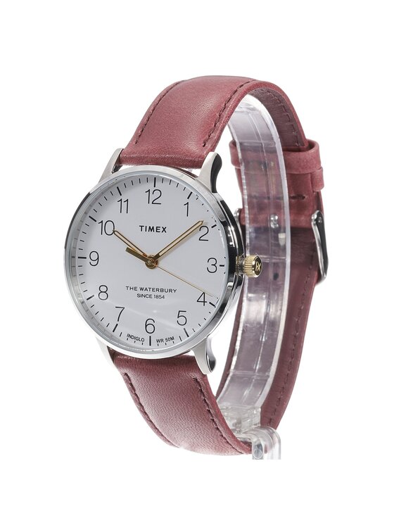 Timex Timex Zegarek TW2V28800 Fioletowy