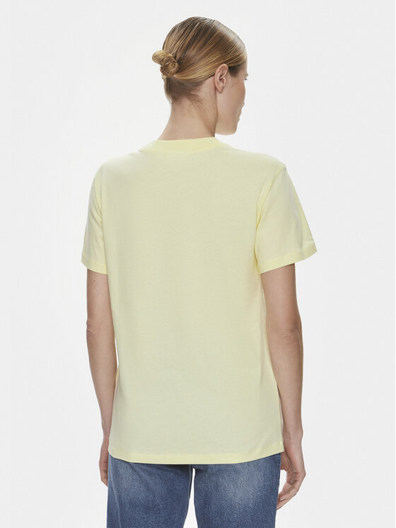 Calvin Klein Calvin Klein Тишърт Hero Logo K20K205448 Жълт Regular Fit
