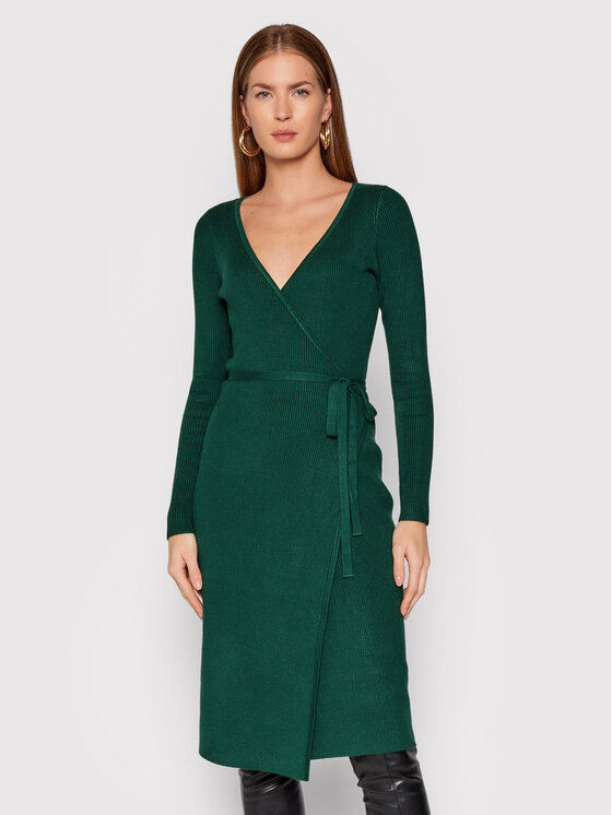 risk ask Mart Guess Rochie tricotată Everly W0RK51 R2BF3 Verde Regular Fit • Modivo.ro