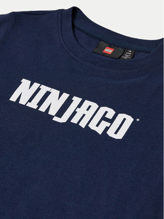 LEGO LEGO T-Shirt Ninjago 12011276 Granatowy Regular Fit