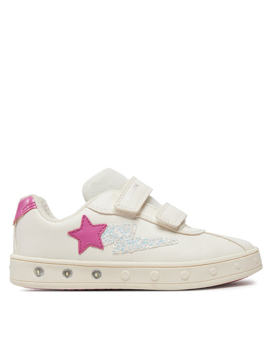 Geox Geox Αθλητικά J Skylin Girl J458WA 000BC C0563 S Εκρού