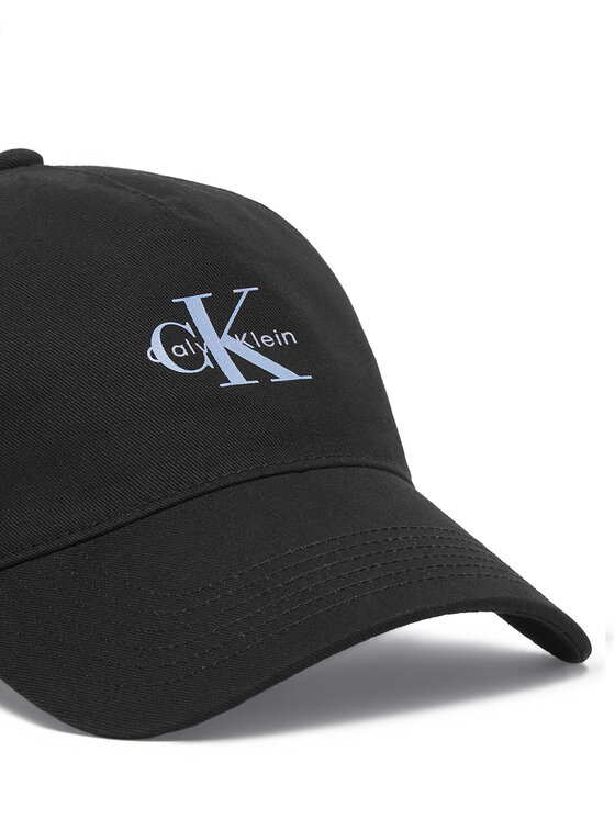 Calvin Klein Calvin Klein Baseball sapka Monologo Printed Baseball Cap LV04K5027G Fekete