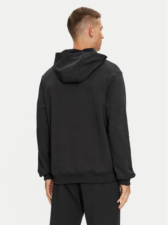 HUGO Hugo Bluză Dimonihood 50520159 Negru Regular Fit
