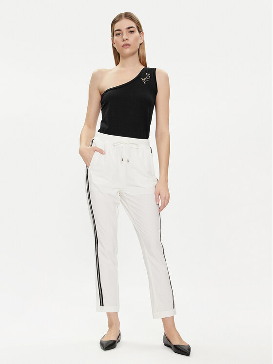 Liu Jo Liu Jo Marškinėliai TA4270 JS003 Juoda Regular Fit