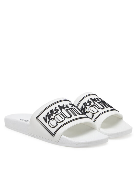 Versace Jeans Couture Versace Jeans Couture Şlapi 78YA3SQ3 Alb