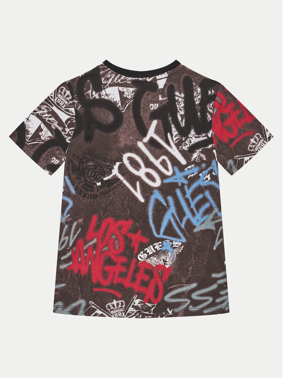 Guess Guess T-Shirt L5RI05 K8HM4 Kolorowy Regular Fit