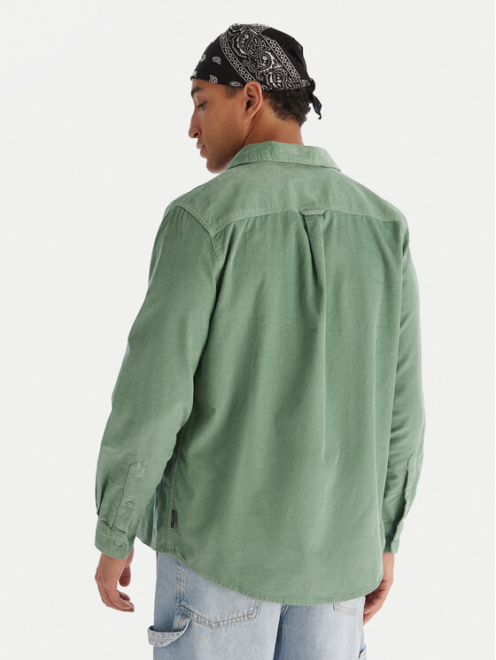 Quiksilver Quiksilver Košeľa Smoke Trail EQYWT04652 Zelená Regular Fit