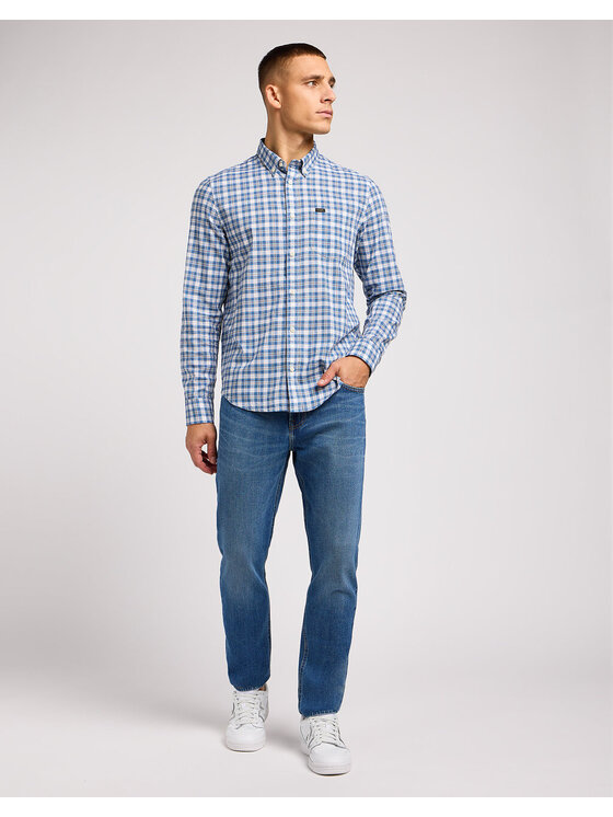 Lee Lee Camicia LEE BUTTON DOWN Blu Regular Fit