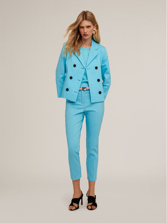 Motivi Motivi Giacca di transizione Q701Q100915N004 Turchese Regular Fit