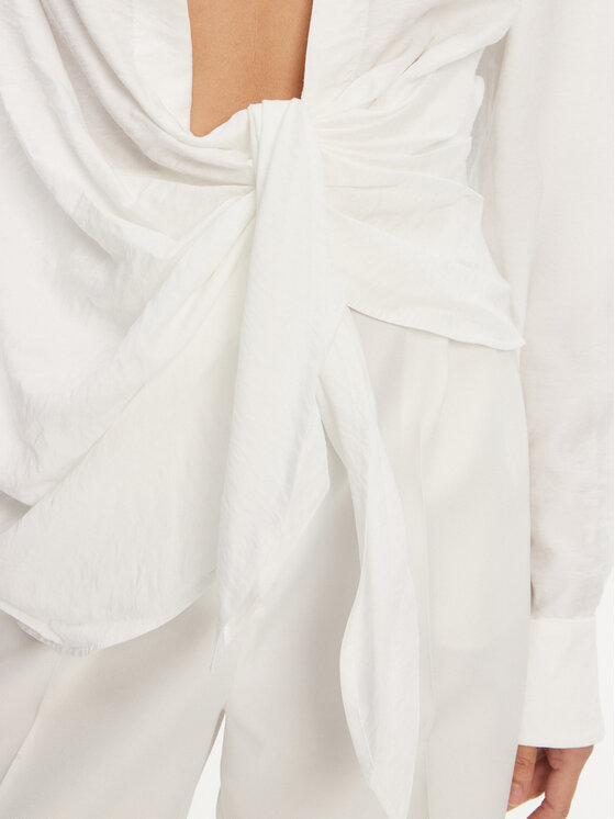 JACQUEMUS JACQUEMUS Koszula 213SH002-1020 Biały Regular Fit