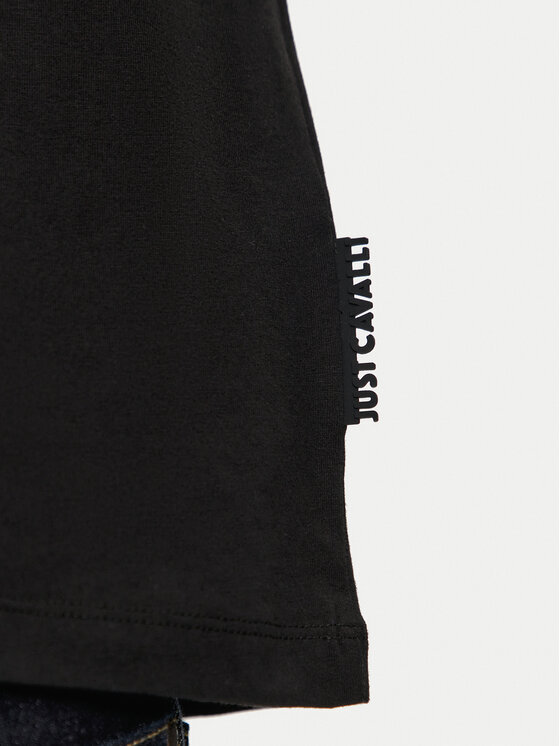 Just Cavalli Just Cavalli T-Shirt 76OAHC17 Μαύρο Regular Fit