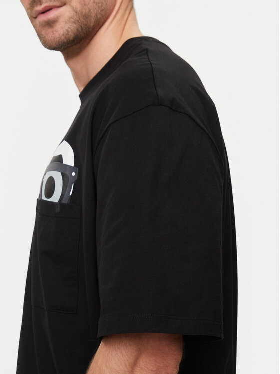 KARL LAGERFELD KARL LAGERFELD T-särk 755099 542270 Must Regular Fit