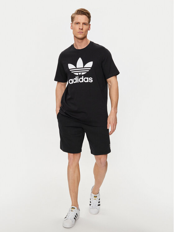 adidas adidas T-Shirt Adicolor Classics Trefoil T-Shirt IA4815 Czarny Regular Fit