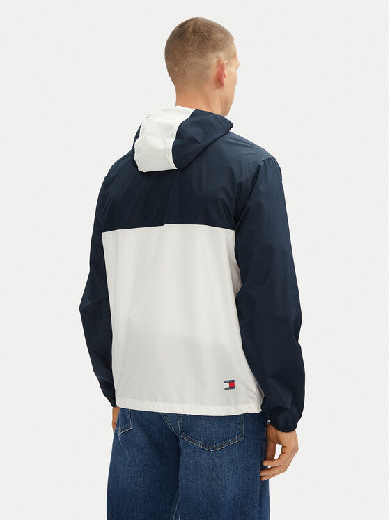 Tommy Jeans Tommy Jeans Wiatrówka Chicago DM0DM20204 Granatowy Regular Fit