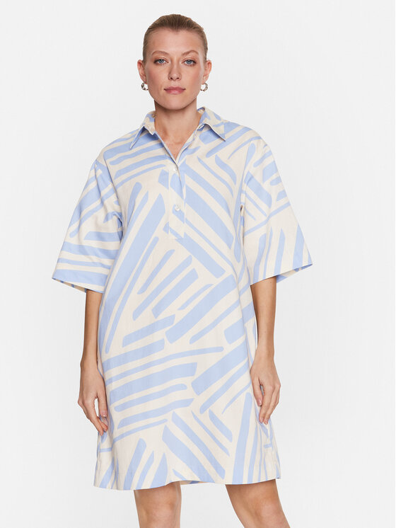 Seidensticker Seidensticker Rochie de zi 60.135012 Albastru Regular Fit