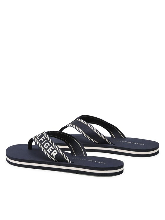 Tommy Hilfiger Tommy Hilfiger Σαγιονάρες Webbing Sandal FW0FW07143 Σκούρο μπλε
