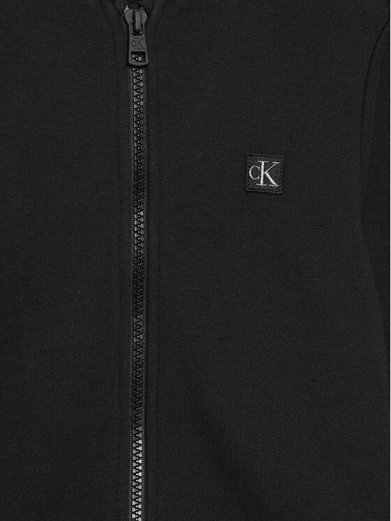 Calvin Klein Jeans Calvin Klein Jeans Μπλούζα Mini Badge IU0IU00707 M Μαύρο Regular Fit