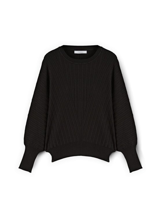 Motivi Motivi Maglione M433W003529N033 Nero Over Fit