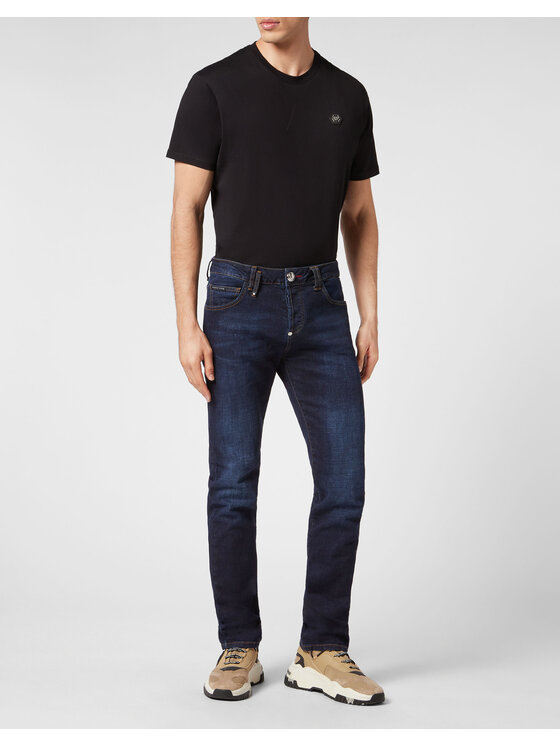 PHILIPP PLEIN PHILIPP PLEIN Jeansy 251 Niebieski jasny Straight Fit