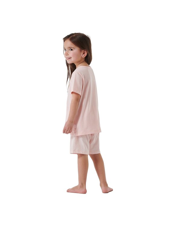 SCHIESSER SCHIESSER Piżama 25058 Różowy Comfort Fit