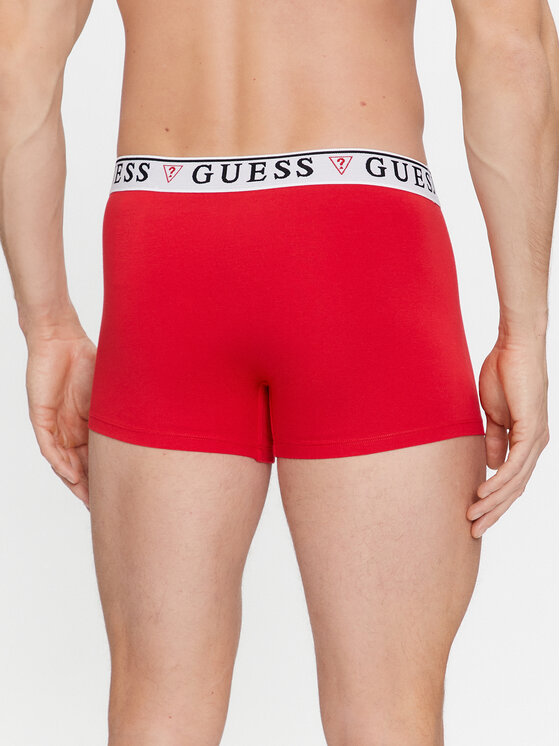 Guess Guess Set 3 parov boksaric U97G01 KCD31 Rdeča