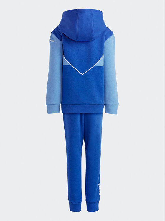 Tuta Adicolor Hoodie Set IB9911 Blu Regular Fit