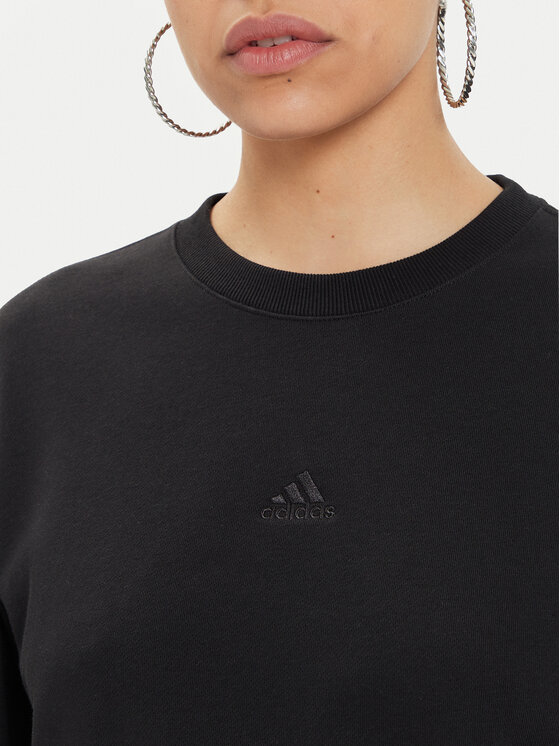 adidas adidas Majica dugih rukava ALL SZN Fleece IW1225 Crna Regular Fit